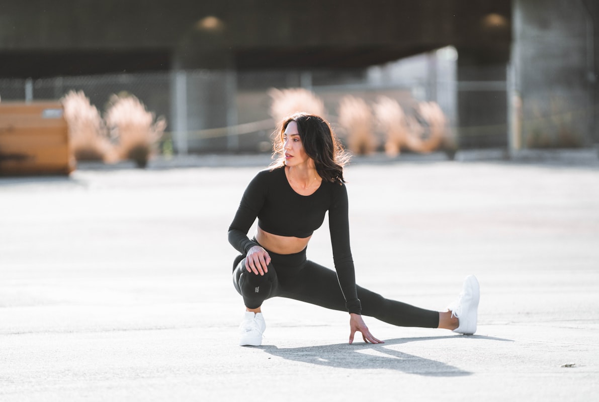 Tension relief and muscle relaxation stretches